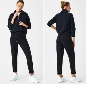 SPANX Women's Black Drawstring Jogger Pants